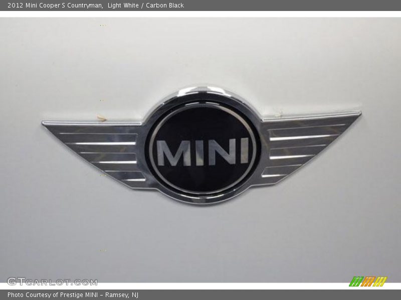 Light White / Carbon Black 2012 Mini Cooper S Countryman