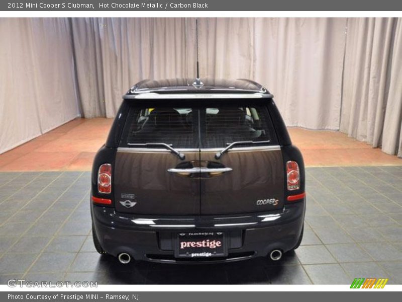 Hot Chocolate Metallic / Carbon Black 2012 Mini Cooper S Clubman