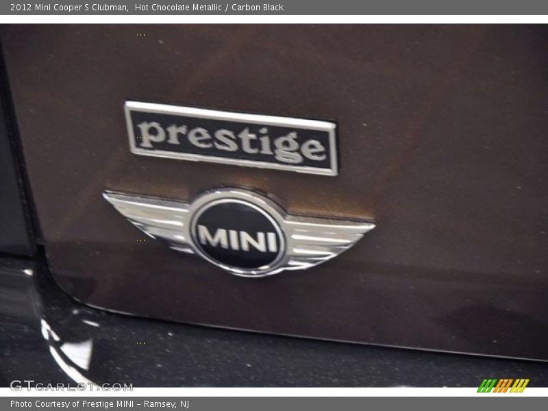 Hot Chocolate Metallic / Carbon Black 2012 Mini Cooper S Clubman