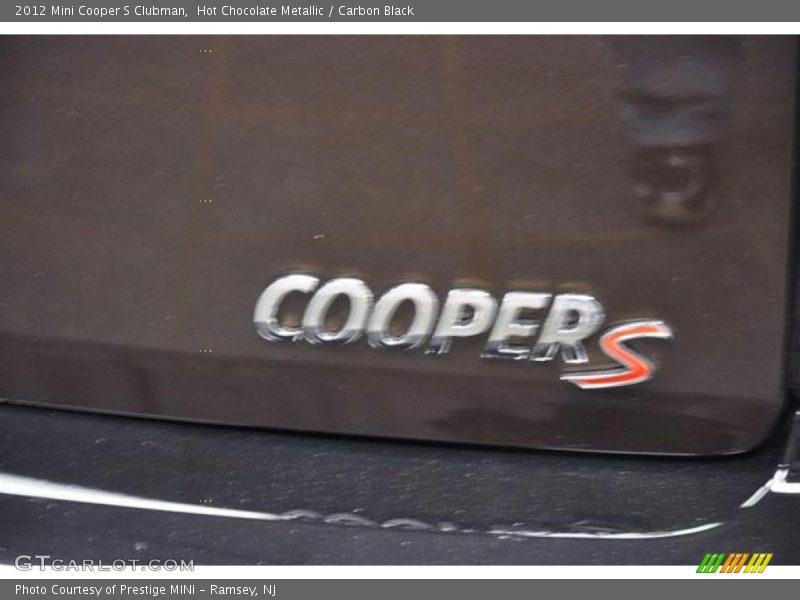 Hot Chocolate Metallic / Carbon Black 2012 Mini Cooper S Clubman
