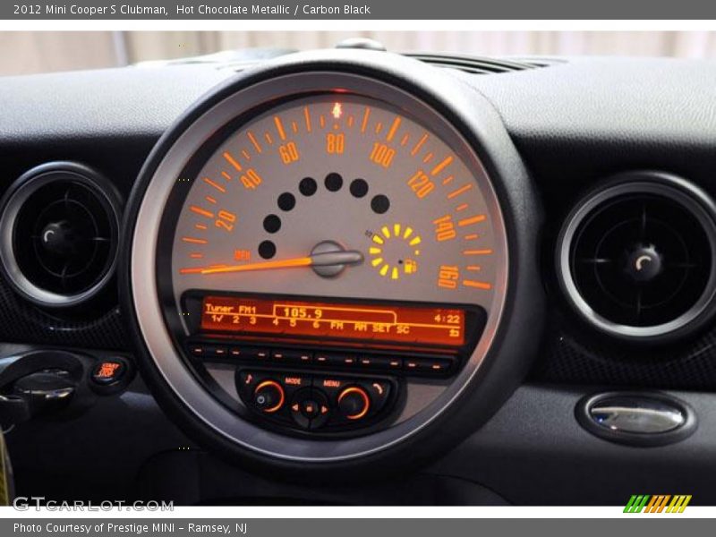 Hot Chocolate Metallic / Carbon Black 2012 Mini Cooper S Clubman