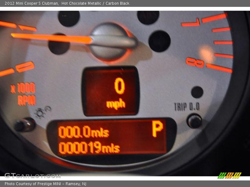 Hot Chocolate Metallic / Carbon Black 2012 Mini Cooper S Clubman