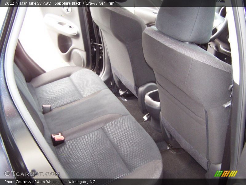 Sapphire Black / Gray/Silver Trim 2012 Nissan Juke SV AWD