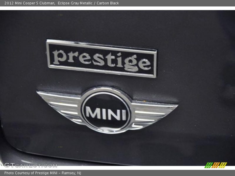 Eclipse Gray Metallic / Carbon Black 2012 Mini Cooper S Clubman