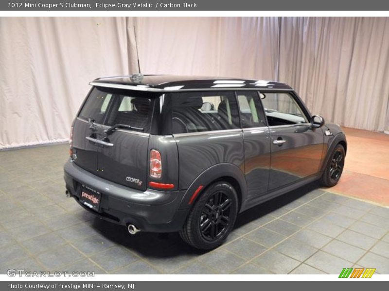 Eclipse Gray Metallic / Carbon Black 2012 Mini Cooper S Clubman