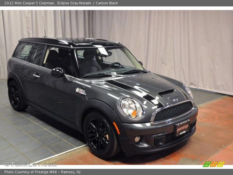 Eclipse Gray Metallic / Carbon Black 2012 Mini Cooper S Clubman