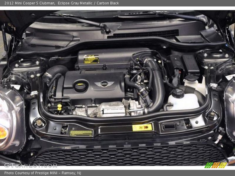Eclipse Gray Metallic / Carbon Black 2012 Mini Cooper S Clubman