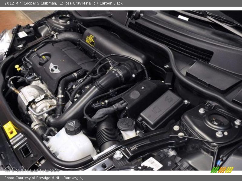 Eclipse Gray Metallic / Carbon Black 2012 Mini Cooper S Clubman