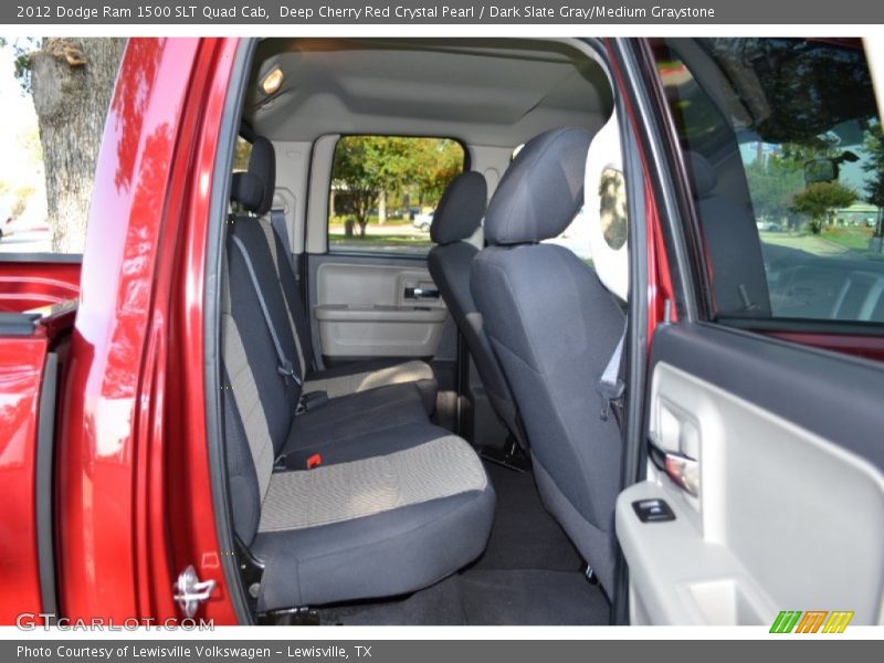 Deep Cherry Red Crystal Pearl / Dark Slate Gray/Medium Graystone 2012 Dodge Ram 1500 SLT Quad Cab