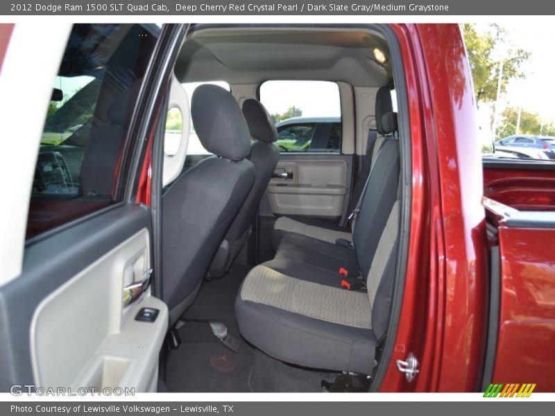 Deep Cherry Red Crystal Pearl / Dark Slate Gray/Medium Graystone 2012 Dodge Ram 1500 SLT Quad Cab
