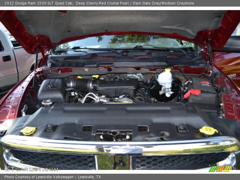 Deep Cherry Red Crystal Pearl / Dark Slate Gray/Medium Graystone 2012 Dodge Ram 1500 SLT Quad Cab