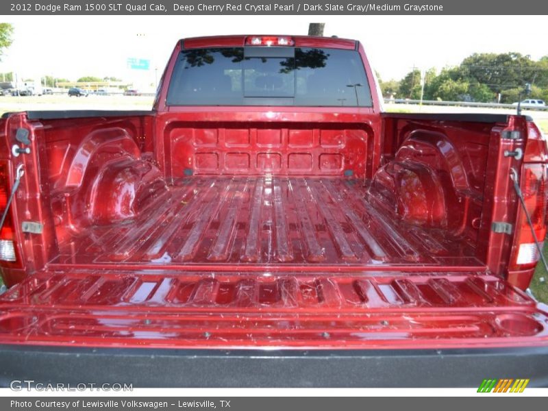 Deep Cherry Red Crystal Pearl / Dark Slate Gray/Medium Graystone 2012 Dodge Ram 1500 SLT Quad Cab