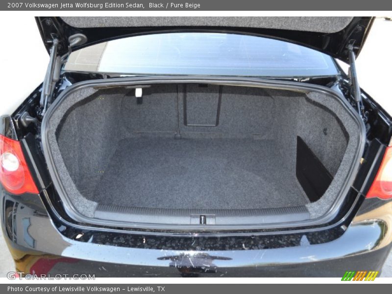Black / Pure Beige 2007 Volkswagen Jetta Wolfsburg Edition Sedan
