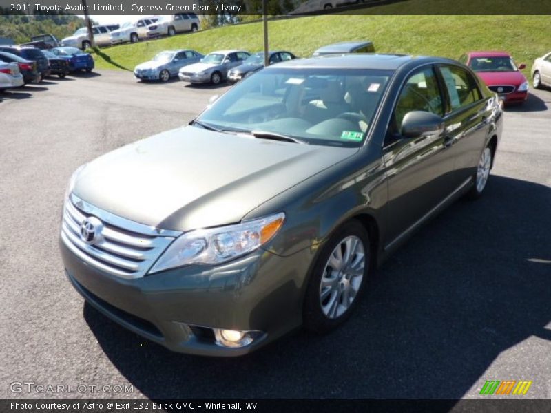 Cypress Green Pearl / Ivory 2011 Toyota Avalon Limited