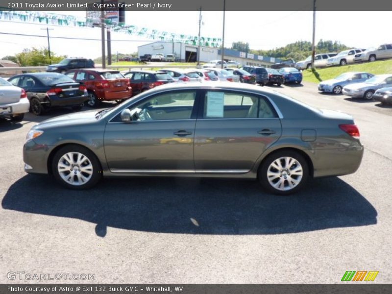 Cypress Green Pearl / Ivory 2011 Toyota Avalon Limited