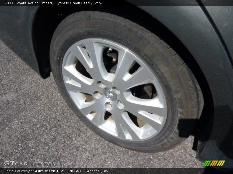 Cypress Green Pearl / Ivory 2011 Toyota Avalon Limited