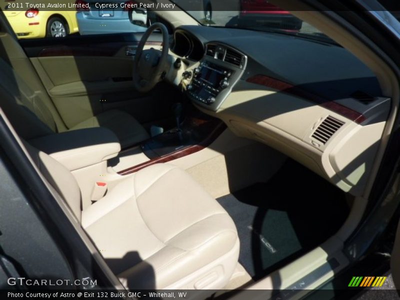 Cypress Green Pearl / Ivory 2011 Toyota Avalon Limited