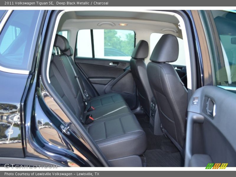 Deep Black Metallic / Charcoal 2011 Volkswagen Tiguan SE