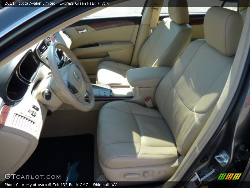 Cypress Green Pearl / Ivory 2011 Toyota Avalon Limited