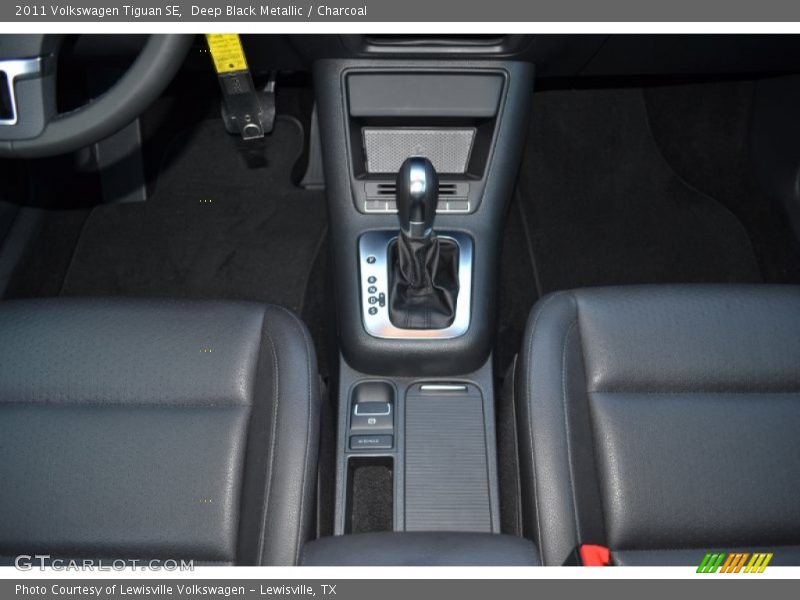 Deep Black Metallic / Charcoal 2011 Volkswagen Tiguan SE