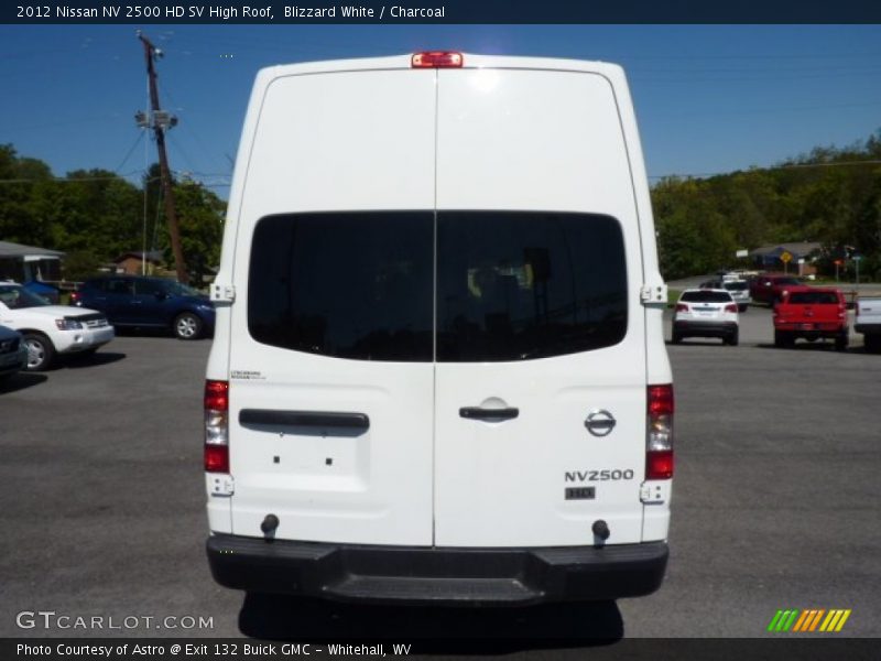 Blizzard White / Charcoal 2012 Nissan NV 2500 HD SV High Roof