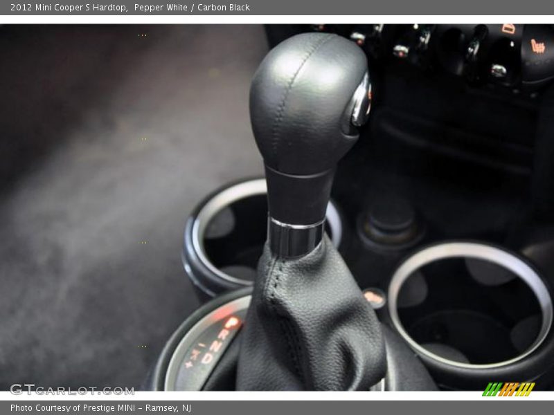 Pepper White / Carbon Black 2012 Mini Cooper S Hardtop