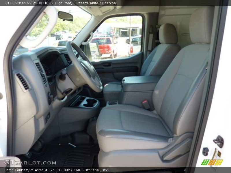 Blizzard White / Charcoal 2012 Nissan NV 2500 HD SV High Roof