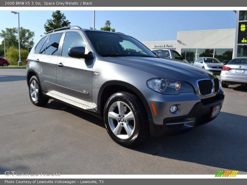 Space Grey Metallic / Black 2008 BMW X5 3.0si