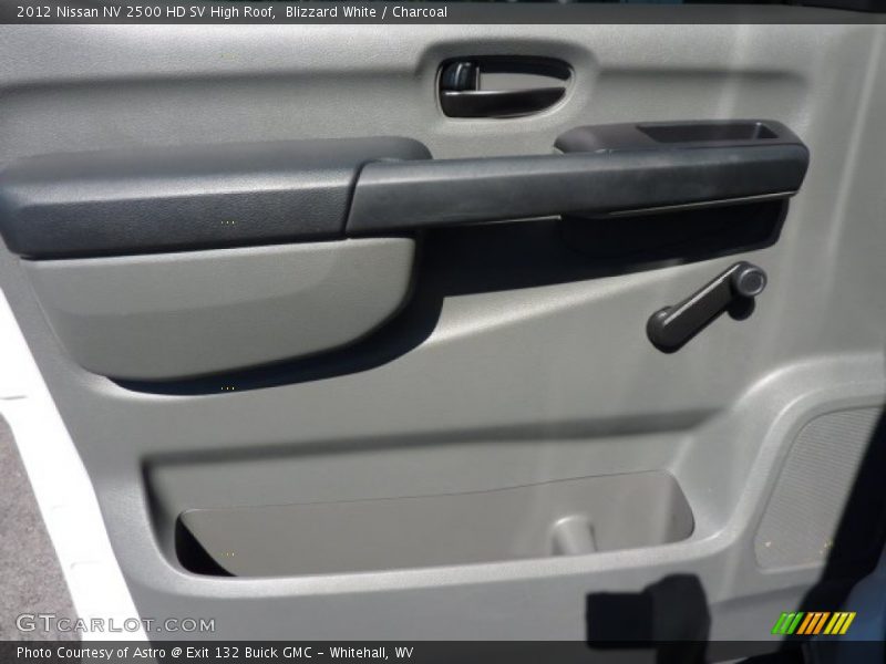 Blizzard White / Charcoal 2012 Nissan NV 2500 HD SV High Roof