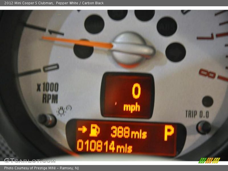 Pepper White / Carbon Black 2012 Mini Cooper S Clubman