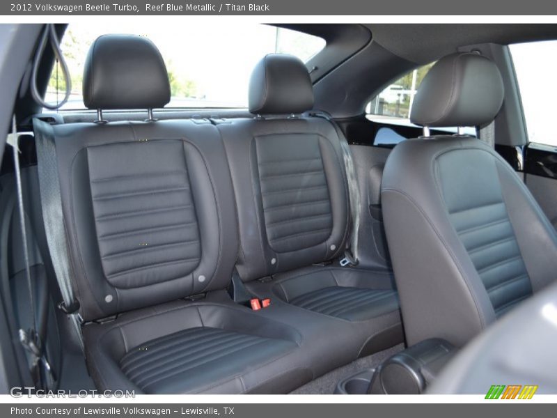 Reef Blue Metallic / Titan Black 2012 Volkswagen Beetle Turbo