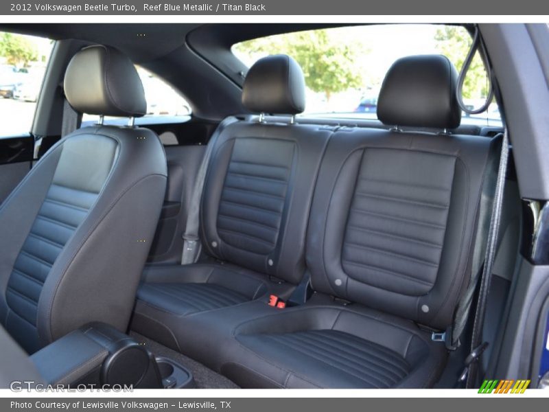 Reef Blue Metallic / Titan Black 2012 Volkswagen Beetle Turbo