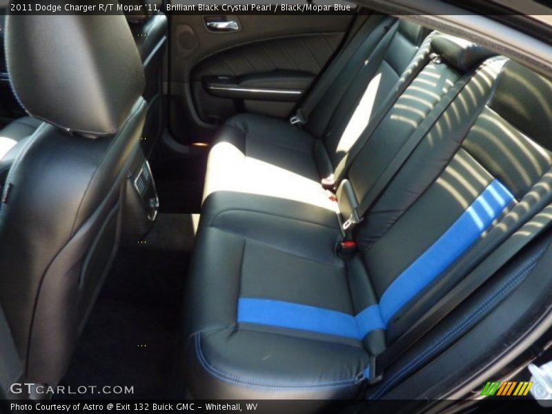 Rear Seat of 2011 Charger R/T Mopar '11