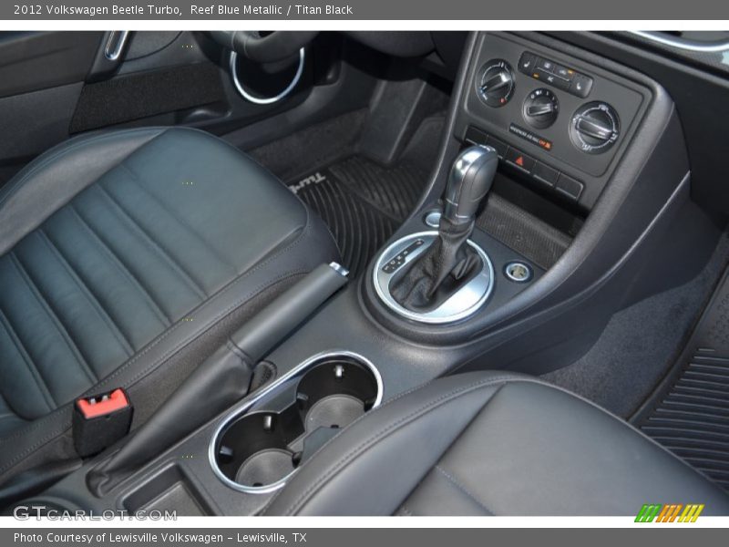 Reef Blue Metallic / Titan Black 2012 Volkswagen Beetle Turbo
