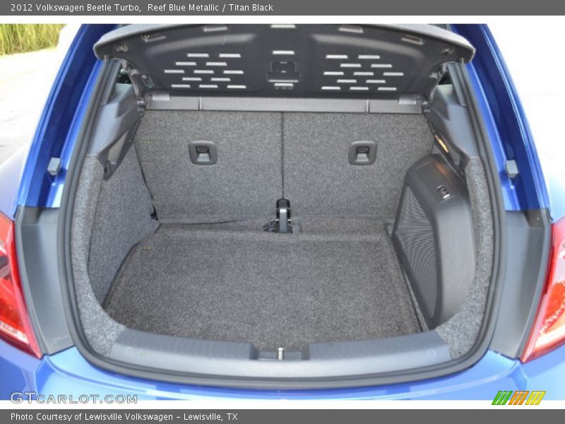 Reef Blue Metallic / Titan Black 2012 Volkswagen Beetle Turbo
