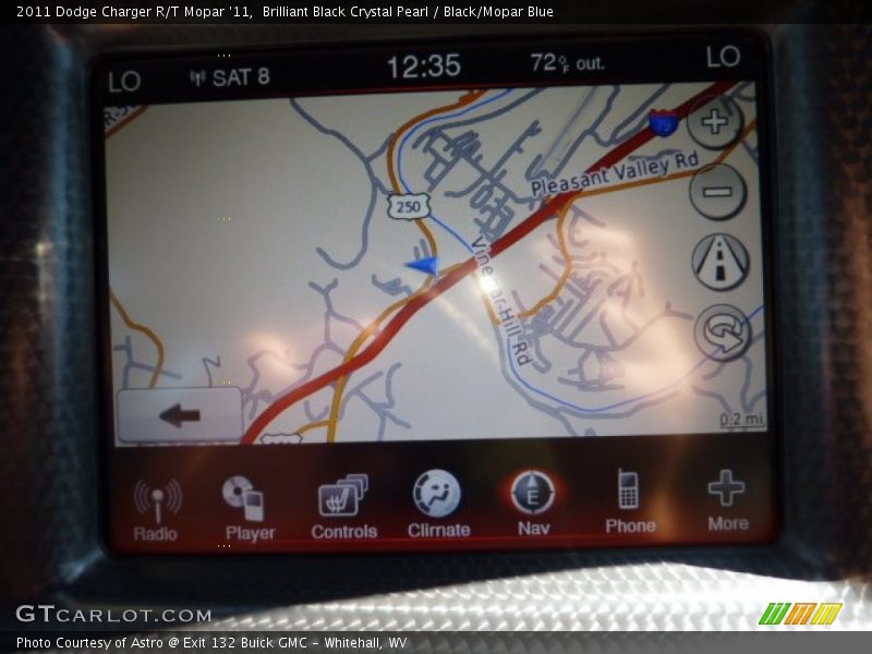 Navigation of 2011 Charger R/T Mopar '11