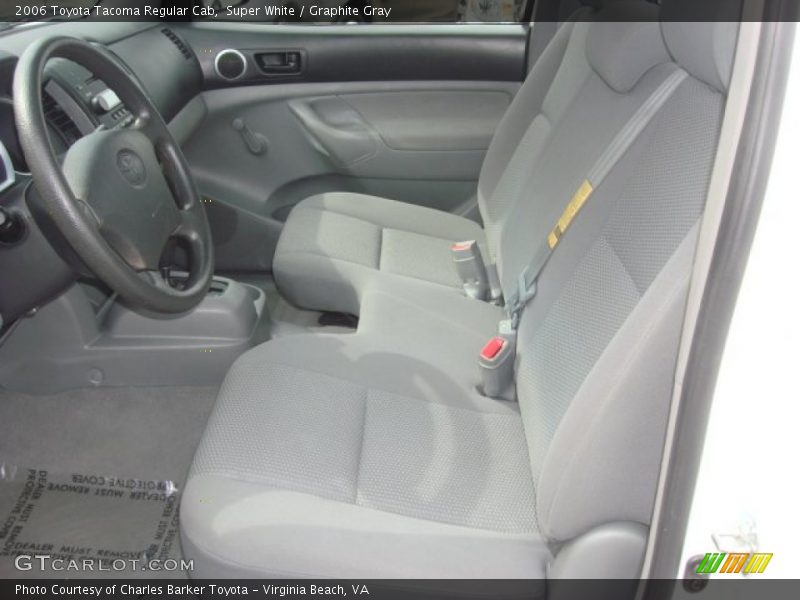 Super White / Graphite Gray 2006 Toyota Tacoma Regular Cab