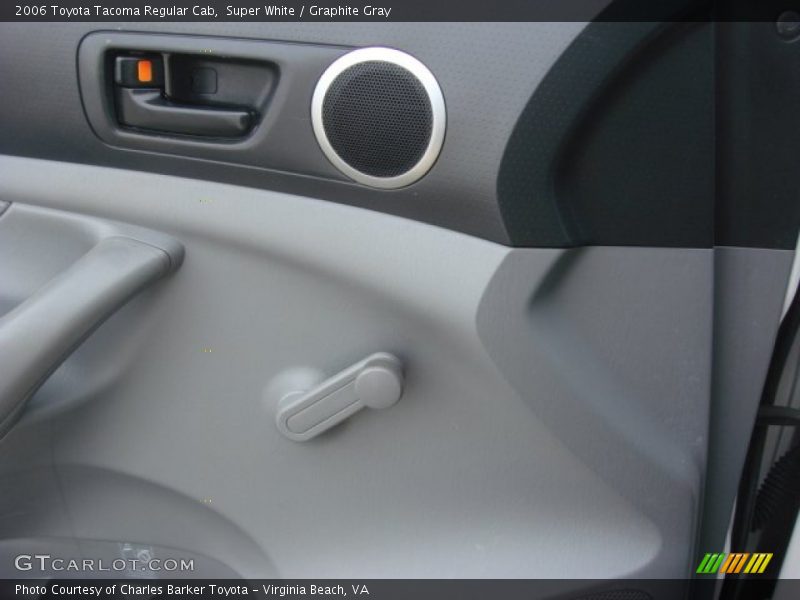 Super White / Graphite Gray 2006 Toyota Tacoma Regular Cab