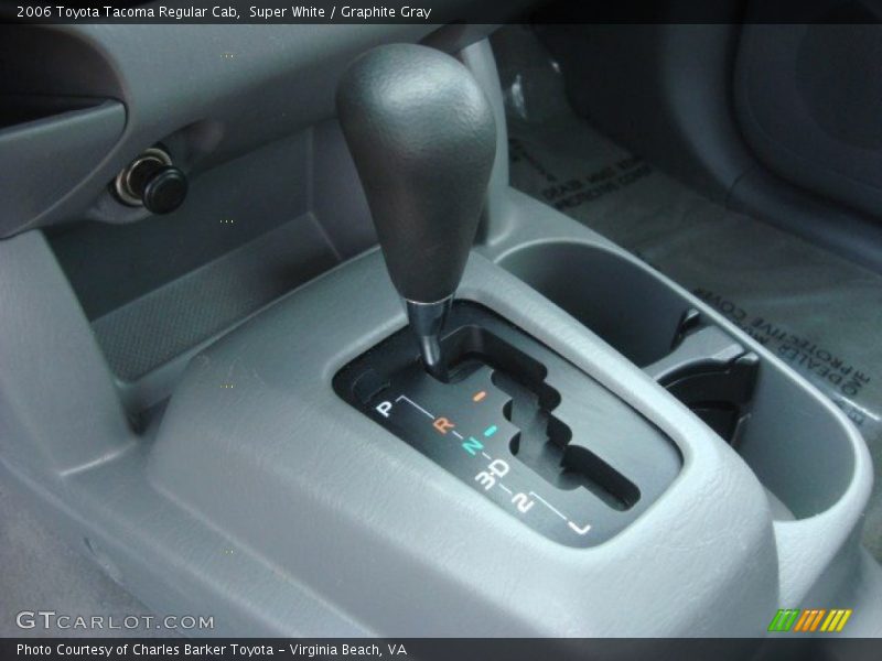 Super White / Graphite Gray 2006 Toyota Tacoma Regular Cab