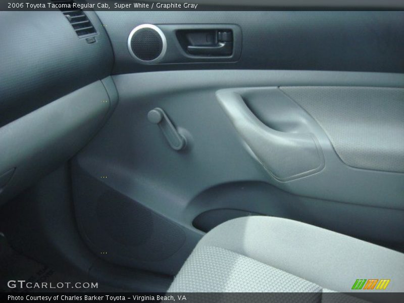 Super White / Graphite Gray 2006 Toyota Tacoma Regular Cab