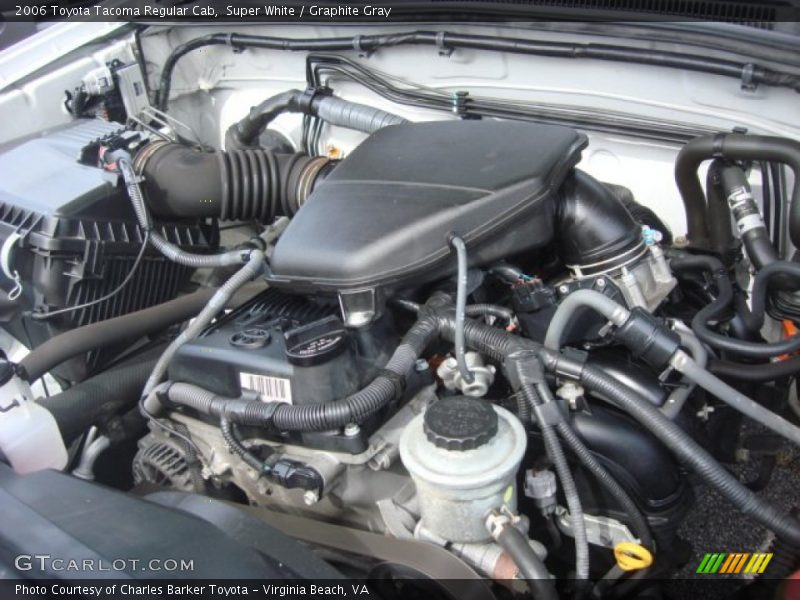 Super White / Graphite Gray 2006 Toyota Tacoma Regular Cab
