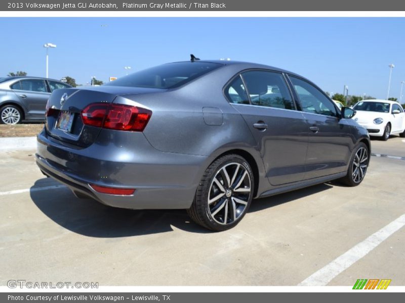 Platinum Gray Metallic / Titan Black 2013 Volkswagen Jetta GLI Autobahn