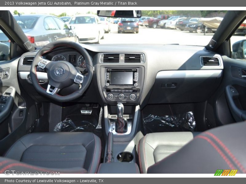 Platinum Gray Metallic / Titan Black 2013 Volkswagen Jetta GLI Autobahn