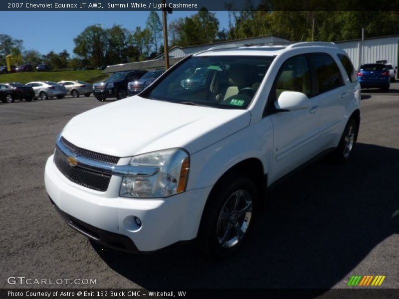 Summit White / Light Cashmere 2007 Chevrolet Equinox LT AWD