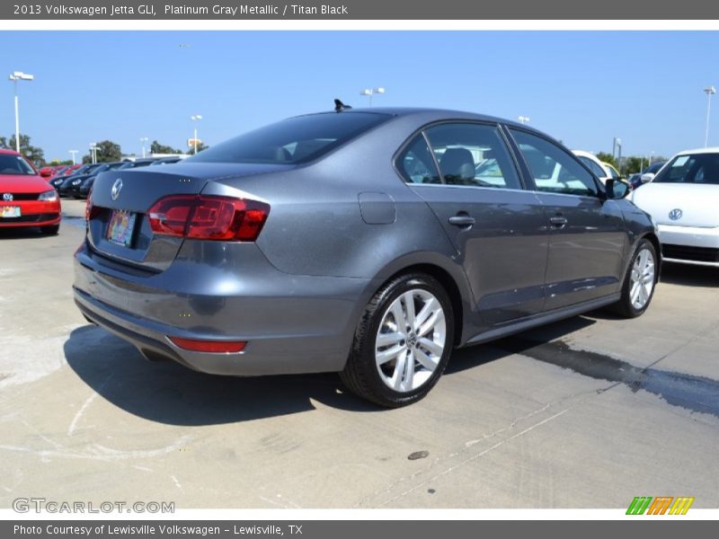 Platinum Gray Metallic / Titan Black 2013 Volkswagen Jetta GLI