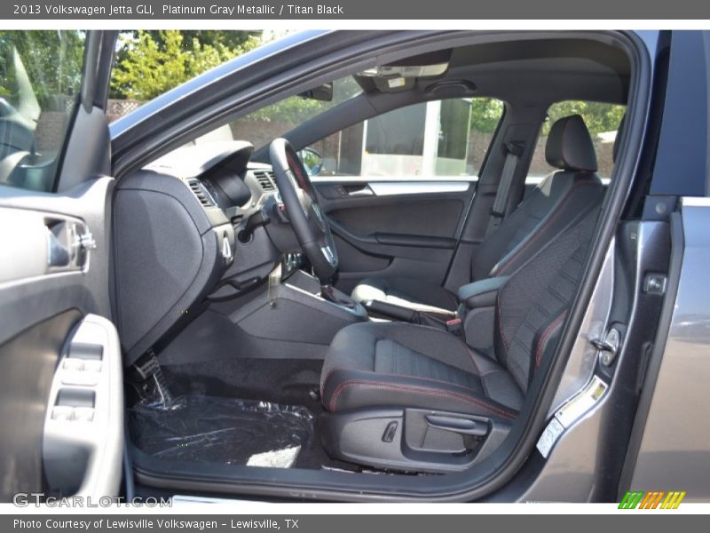 Platinum Gray Metallic / Titan Black 2013 Volkswagen Jetta GLI