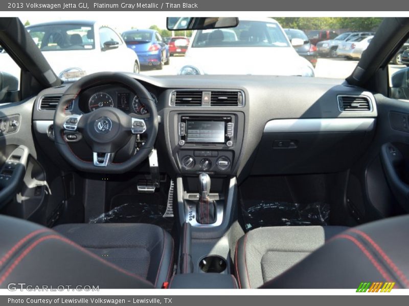 Platinum Gray Metallic / Titan Black 2013 Volkswagen Jetta GLI