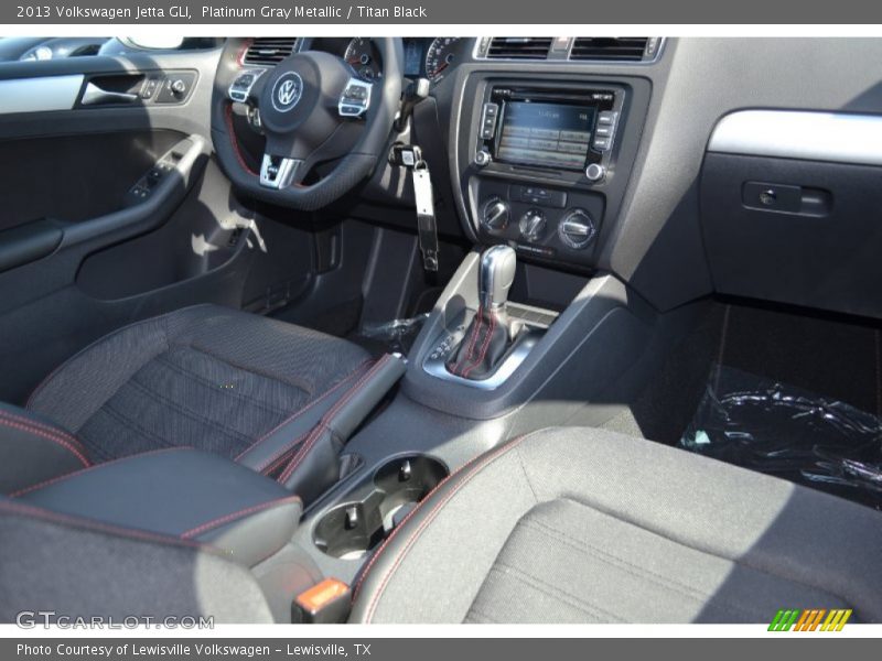 Platinum Gray Metallic / Titan Black 2013 Volkswagen Jetta GLI