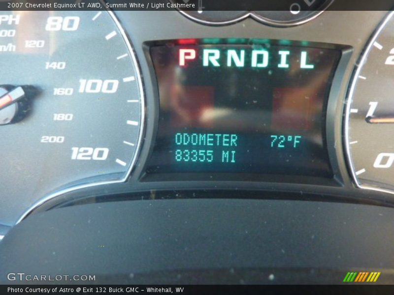 Summit White / Light Cashmere 2007 Chevrolet Equinox LT AWD