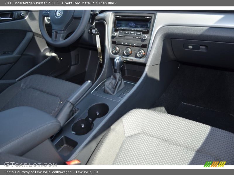 Opera Red Metallic / Titan Black 2013 Volkswagen Passat 2.5L S